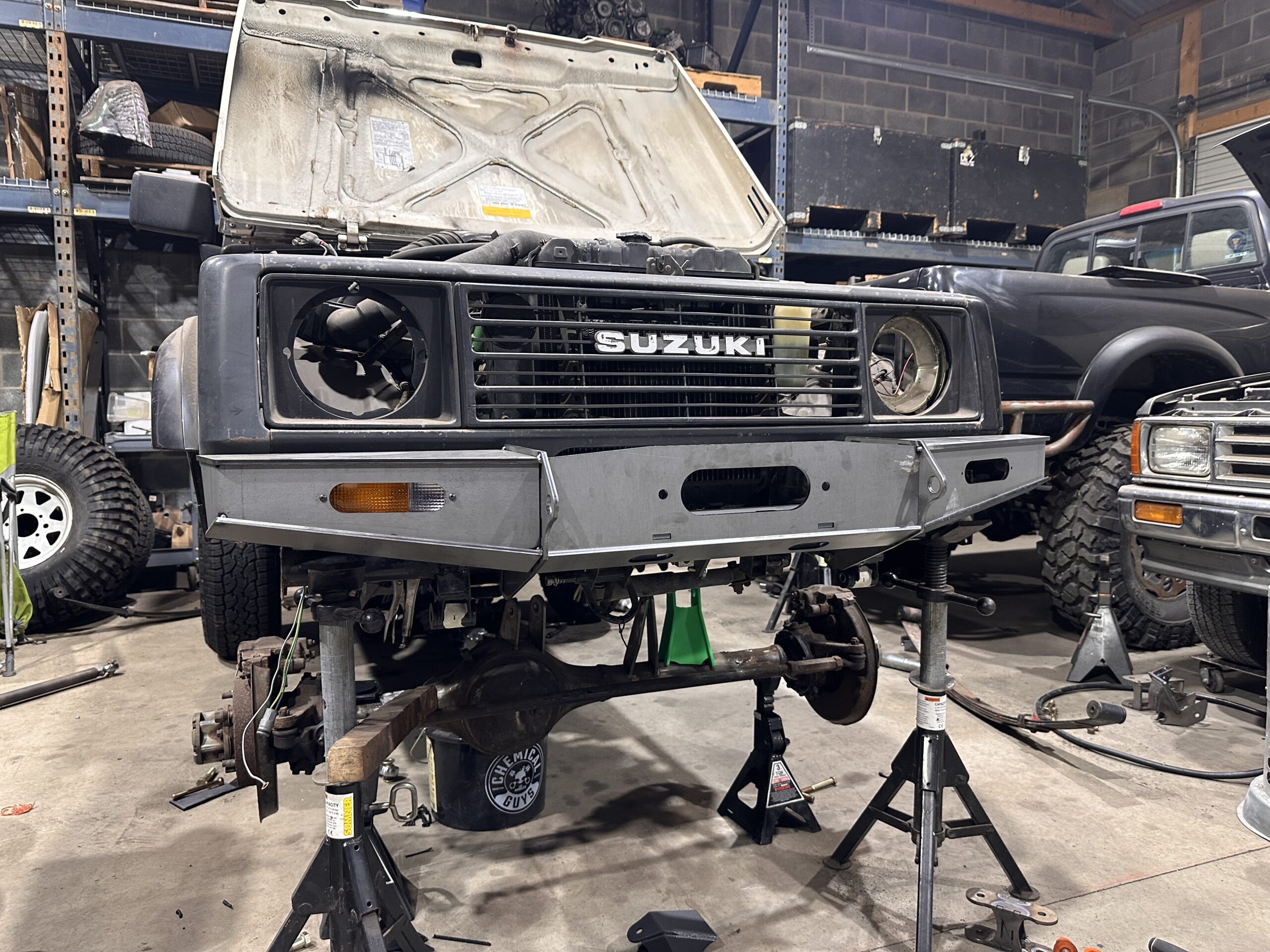 Samurai DIY Bumper – Full Width – DR.Z FABRICATION