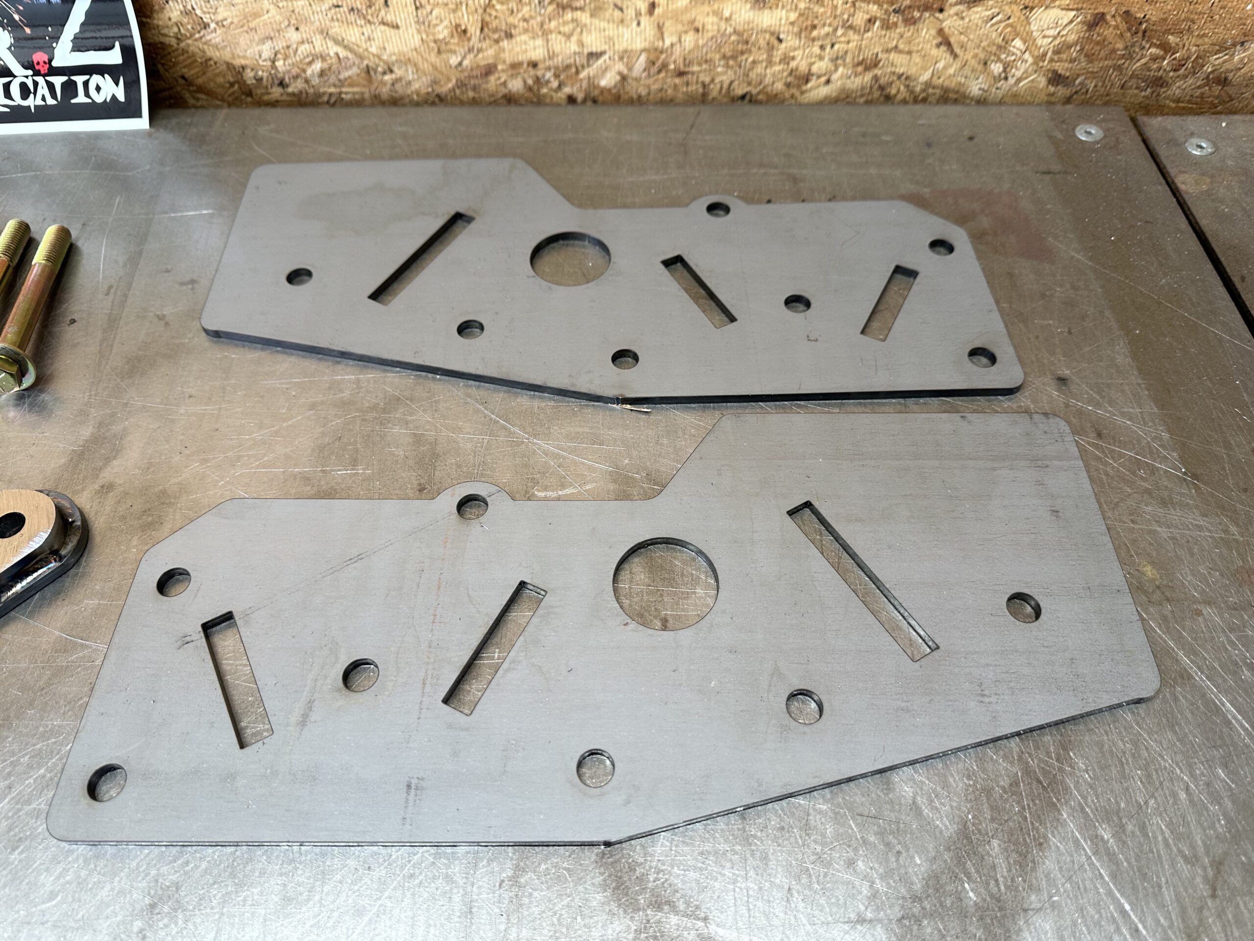 Jeep Cherokee Steering Box Brace & Frame Plates