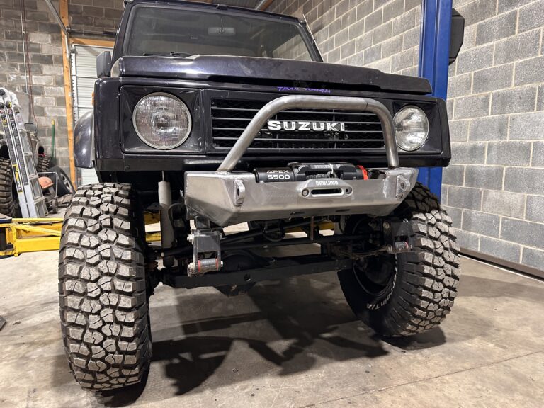 Suzuki Samurai Stubby Bumper For 5500 Winch